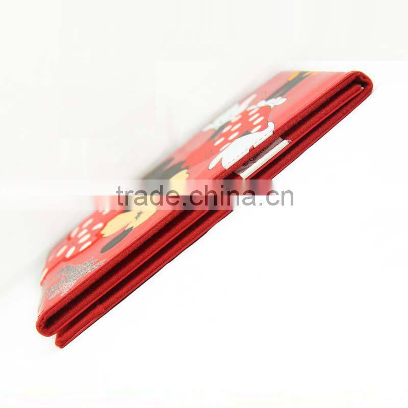 PU Leather Mickey Mouse Foldable Table Makeup Mirror