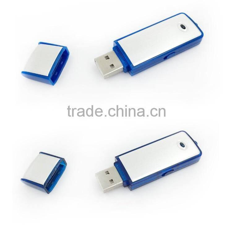 2016 hotsale 8GB USB flash drive voice recorder mini hidden recording devices