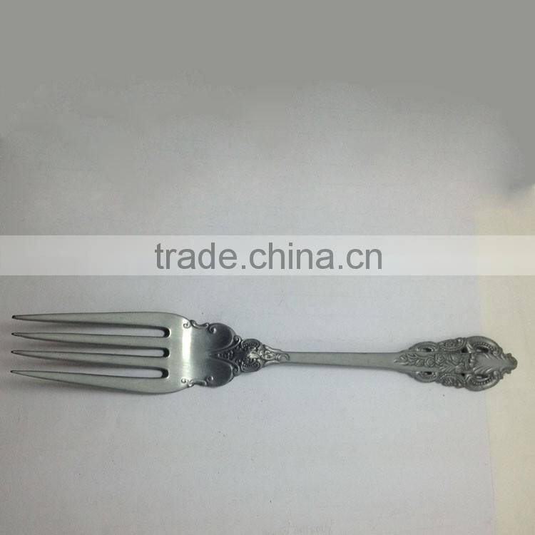 A knife and fork spoon processing custom electroplating processing gold-plated silver-plated tableware processing