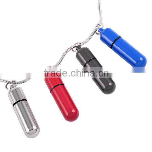 SRP8075 Online Shop China Vacuum Flask Shape Pendant Stainless Steel Cremation Jewelry