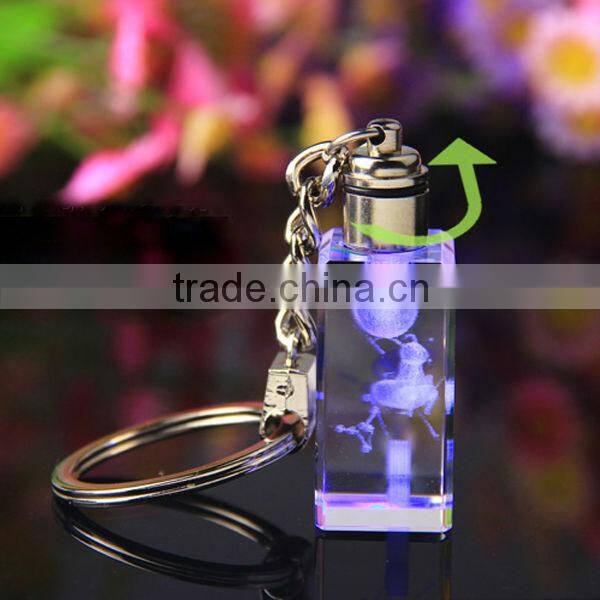 2016 beautiful elegant and graceful crystal keychain