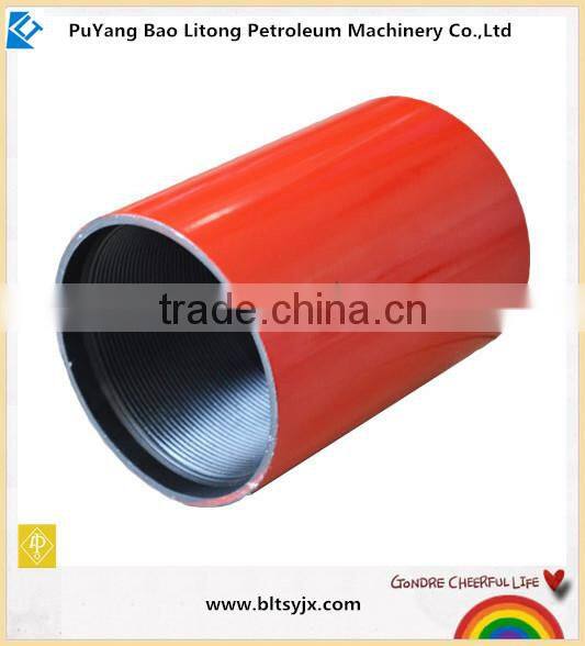 Top quality API 5CT&5B 2 7/8" steel threading coupling N80