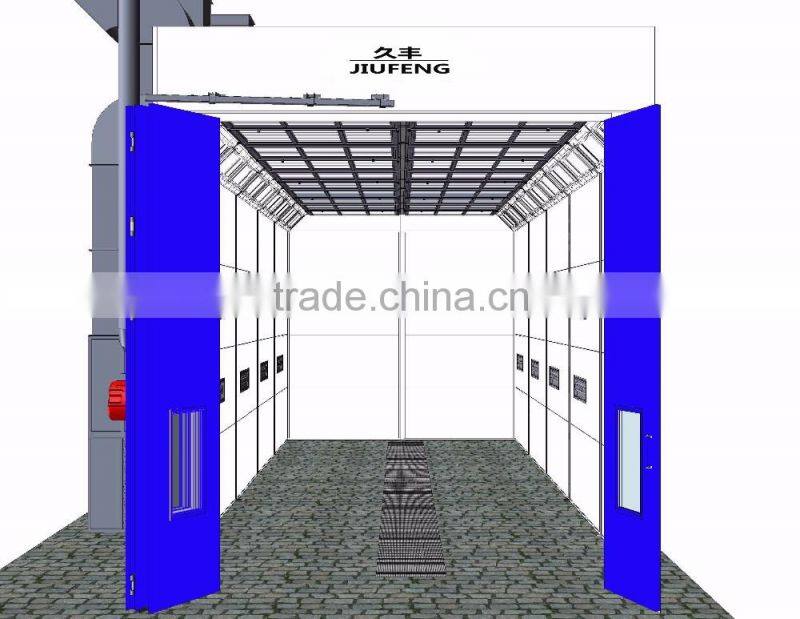 JF used automotive machine spray booth / paint booth fan / painting room baking oven ( CE certification 2 years warranty time)