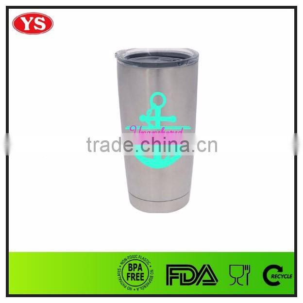 20oz double wall vacuum stainless steel cold cup