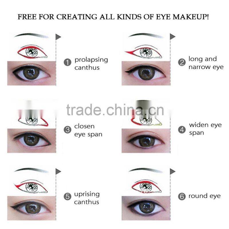 12 Pcs Makeup Set Waterproof Colorful Eyeliner Pencil Glitter Multi-color Eyeshadow Pencil Cosmetic Set