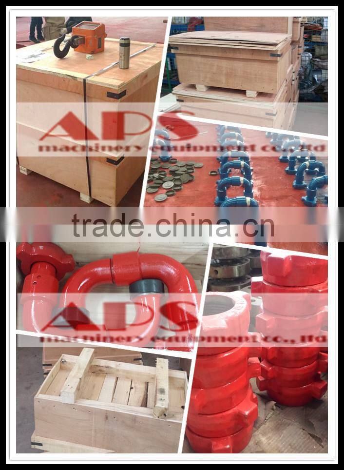 API High Pressure Swivel Joint for tube pipe/Elbow and Union in Oil and Gas