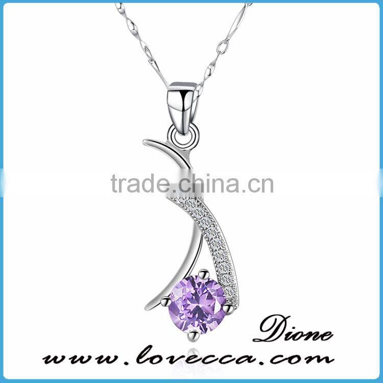 Alibaba wholesale fashion wedding jewelry 925 sterling silver pendant