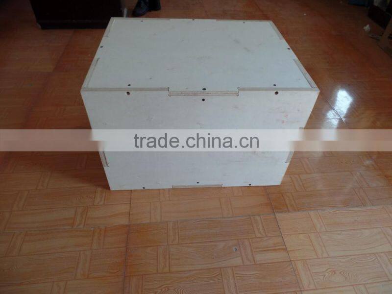 Heavy Duty Crossfit plywood jump box/ 30*24*20 INCH/ more heavy duty ,more stronger,more resonable design