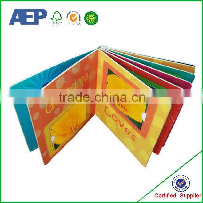 High quality creative child book printing wholesale