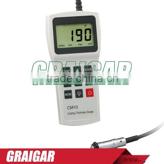 coating thickness meter tester gauge CM10F