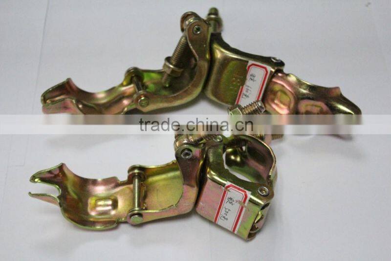factory lowest price Galvanzied Fixed Clamps Coupler Scaffolding Fastener