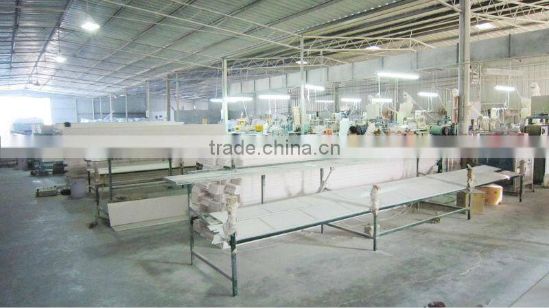 2016 pvc decorative board ceramic tile or garage wall panel