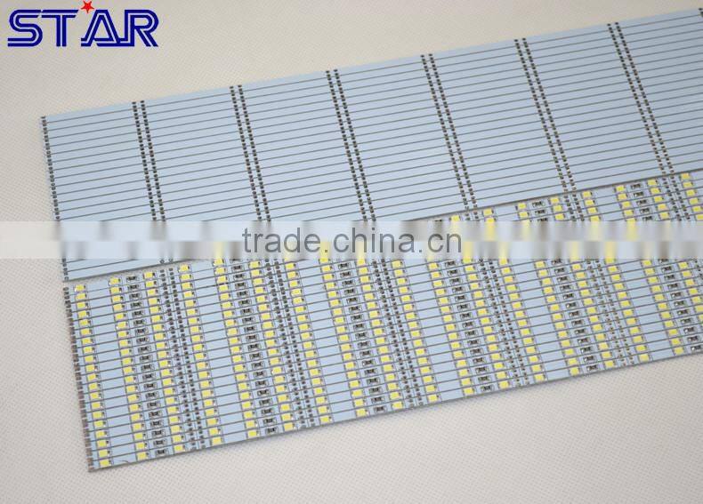 SMD 2835 fiber board 0.2W 72leds/m 12V ultra thin edgelit backlight led strip light 4mm
