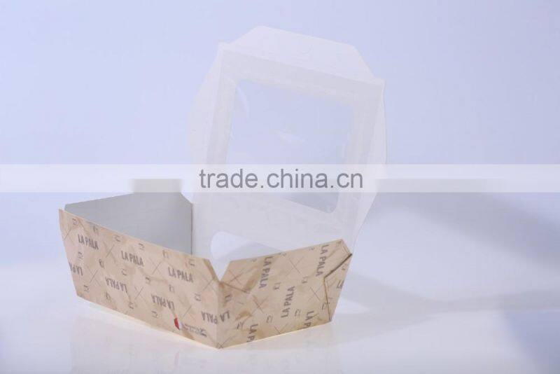 GoBest Creative Disposable Paper Packaging Lunch Box In China Factory