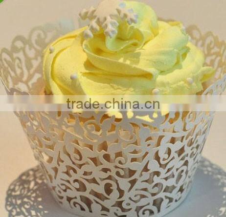 2016 mini cake packaging laser cut paper