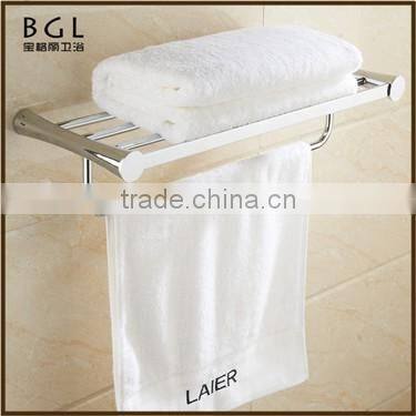 17120-CP best selling hot chinese products zinc alloy chrome bathroom accessory towel shelf