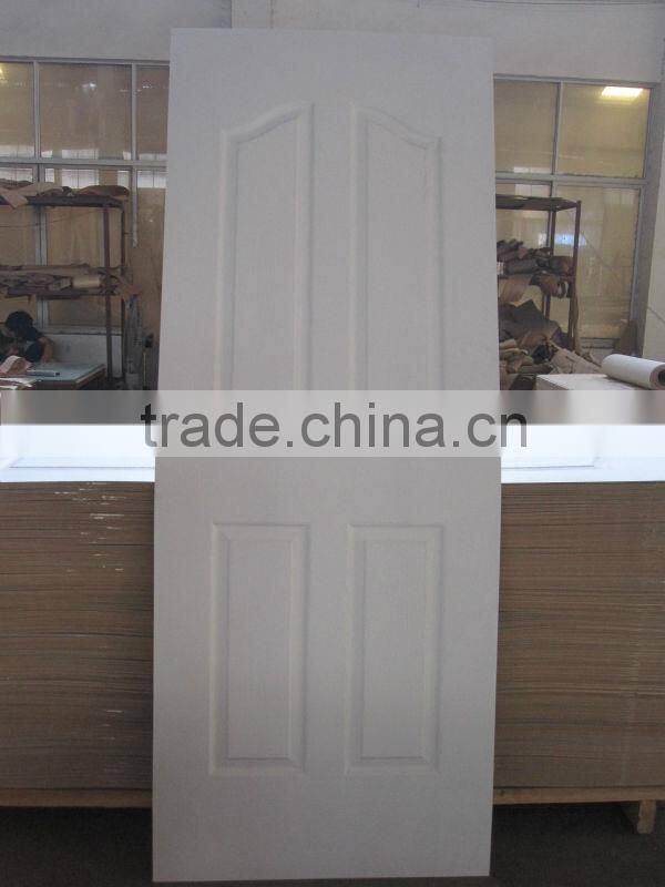 Hot sell 2150*930*3.2mm white painted door skin
