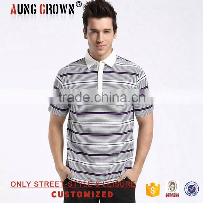 High Quality Fashion Polo T shirts Wholesale Polyester Cotton Casual Wear