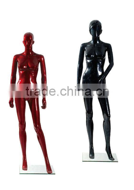 unbelievable smoothy colourful glossy plastic mannequin attacting your eyes