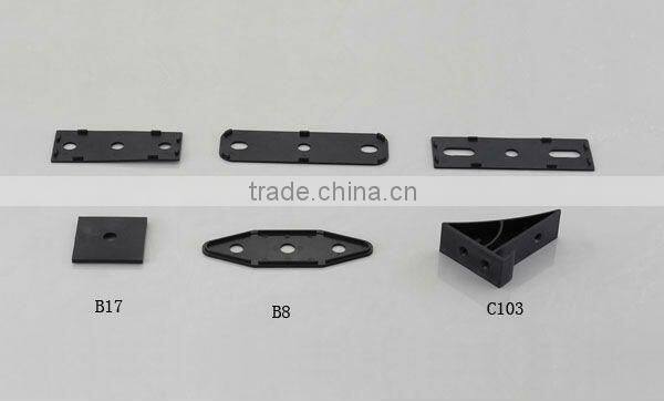 cheap black furniture plastic pad