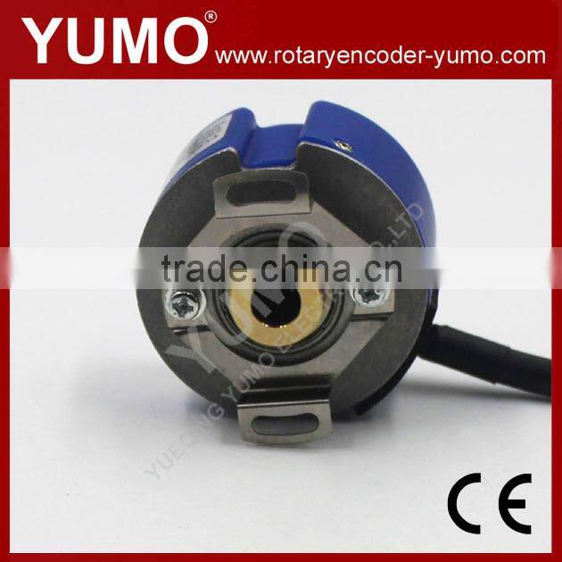 YUMO IHU4808 1000 to 2500 pulse hollow shaft rotary encoder