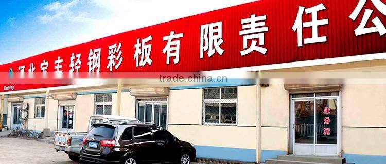 low customized sandwich panel steel chicken farm hangar