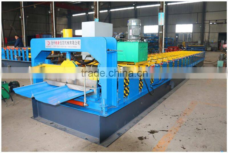 Aluminium mg mn Alloy Roof Sheet Roll Forming Machine