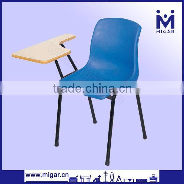 2015 New Multi-functional wholesale student writting chair with tablet MG0235D