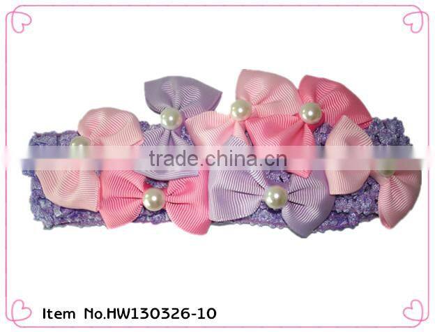 Crochet butterfly headband,bohemian headbands,baby girl headband