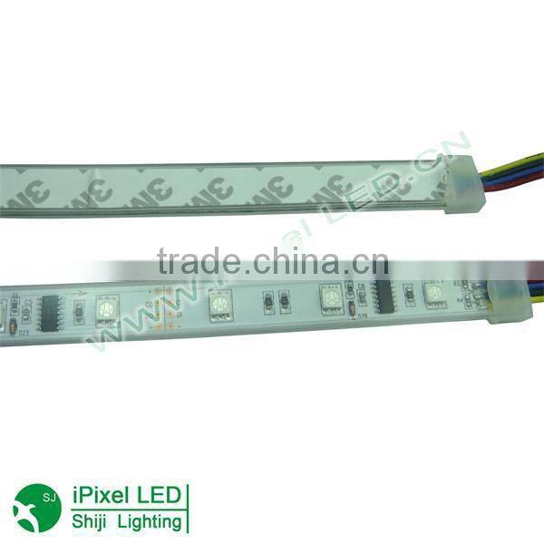 white pcb 5v ws2801 led strip light 36leds/m