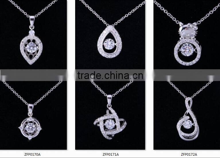 High quality charm 925sterling silver pendant necklace,avaliable small order 925sterling silver necklace