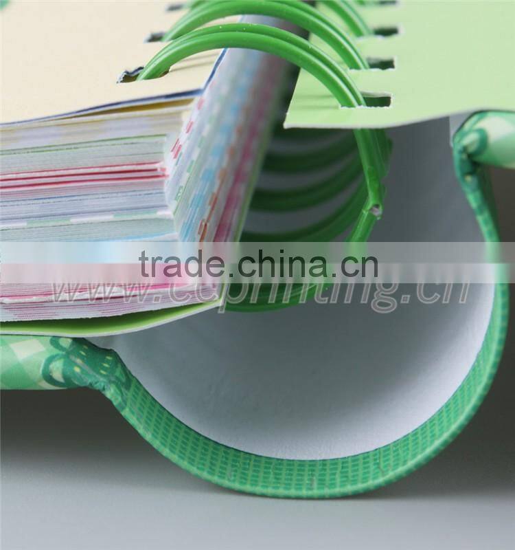 new style 2016 printing double wire-o book