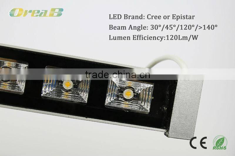 competitive price 36w warm white led wall washer with waterproof ip65
