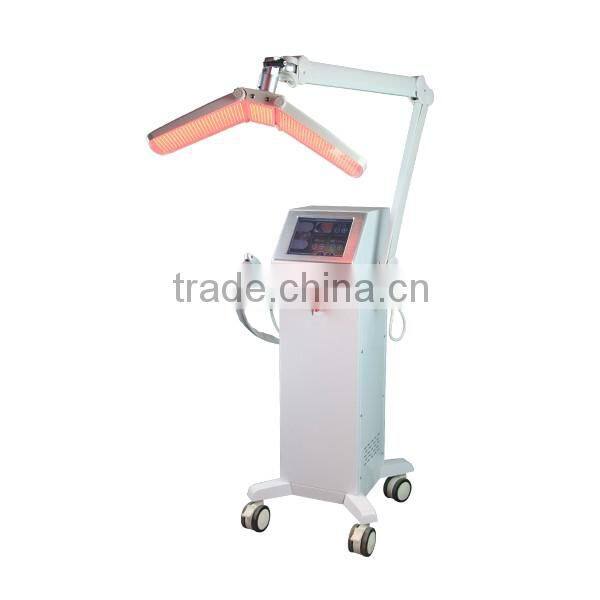 3 in 1 PDT LED focus light RF Vacuum infrared microdermabrasion skin rejuvenation equipment