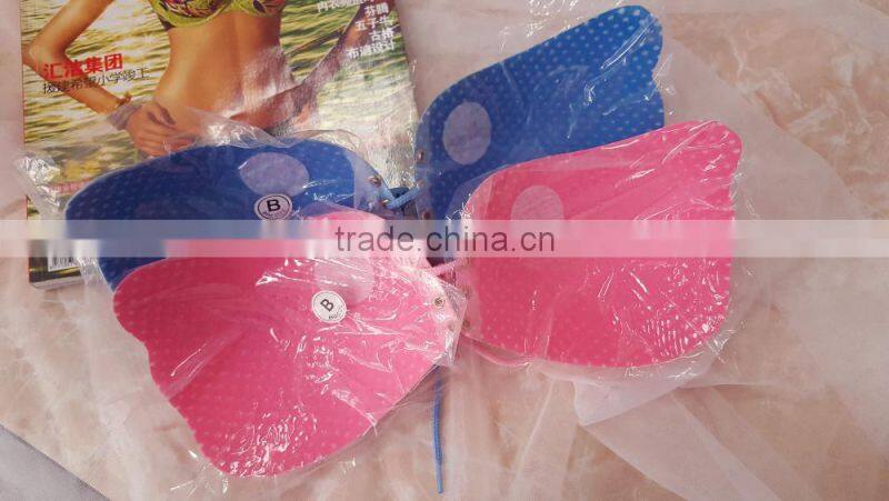 Beautiful Looks Magic Invisible Inserts Padded Adhesive Sexy Silicone Bra for Breast Enhance