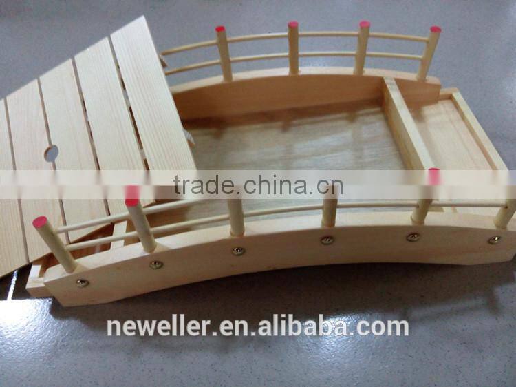 amazon hot sell competitive sushi tableware bridge of various sizes