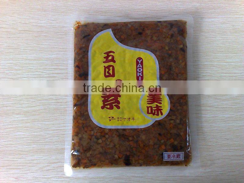seasoned sushi products--kanpyo, mushroom, gomokunomoto , radish ...