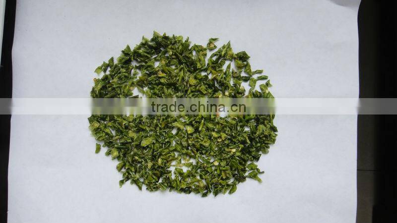 2014 dehydrated green bell pepper
