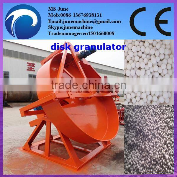 High granulating rate disk fertilizer granulator machine 0086 -13676938131
