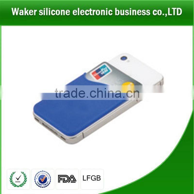 European standard silicone new design phone case card holder