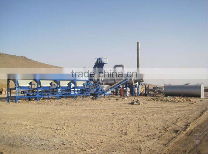 60TPH Asphalt Mobile Plant, Portable Asphalt Drumed Plant, Hot Mix Mobile Drum Asphalt Plant for sale