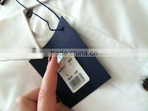 Anti-Counterfeit RFID clothing labels and hang tags custom tags labels for t-shirts