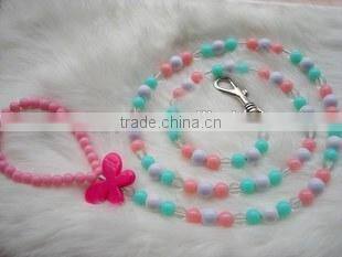 Wood dog leashes and collars with stainless snap hook