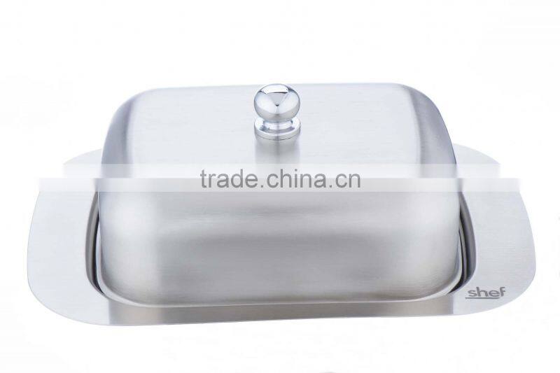 4pcs round shape butter box