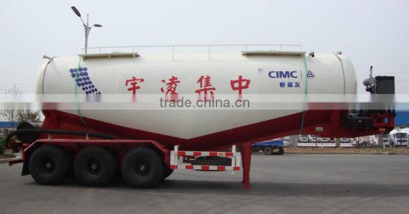 High quality Cement bulk truck and trailer ZJV9405GFLLY(38m3)