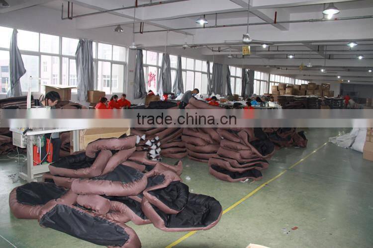 foldable dog soft tunnel pet beds with cushion