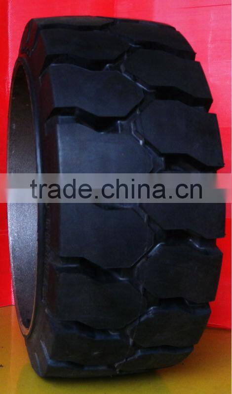 9*5*5 press-on solid tire, solid rubber tires for trailers, pcr tire