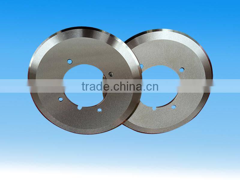 rotary cutter blade for rubber cutting