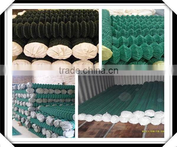 high quality 9 guage chain link fence for sale / galvanized chain link fence price