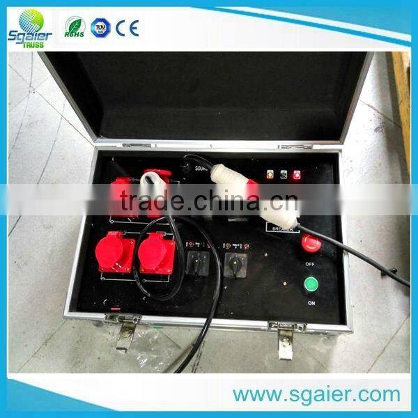 1T/25M stage truss electric chain hoist /lifting truss system for sale